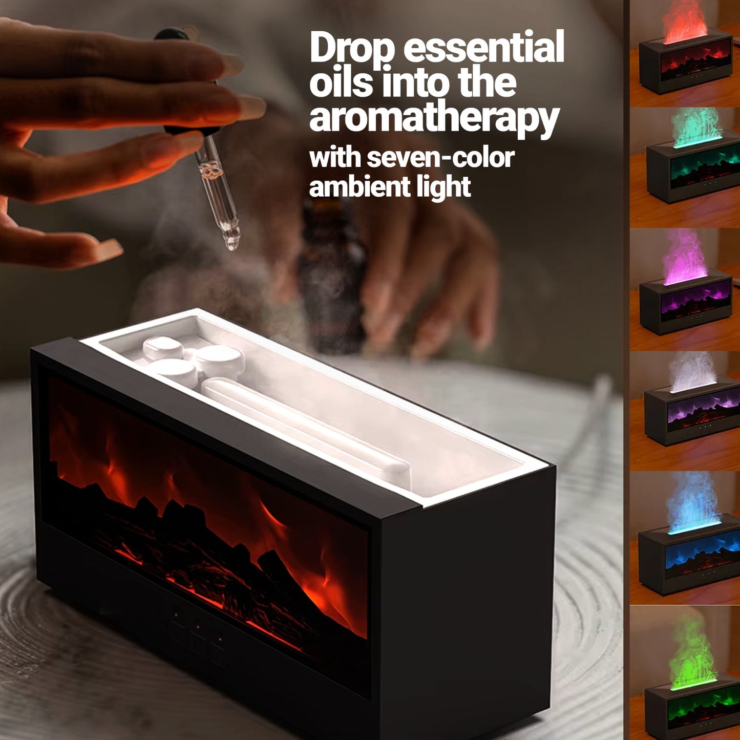 Airlys Fireplace Diffuser With 15ML Aroma Essential Oil