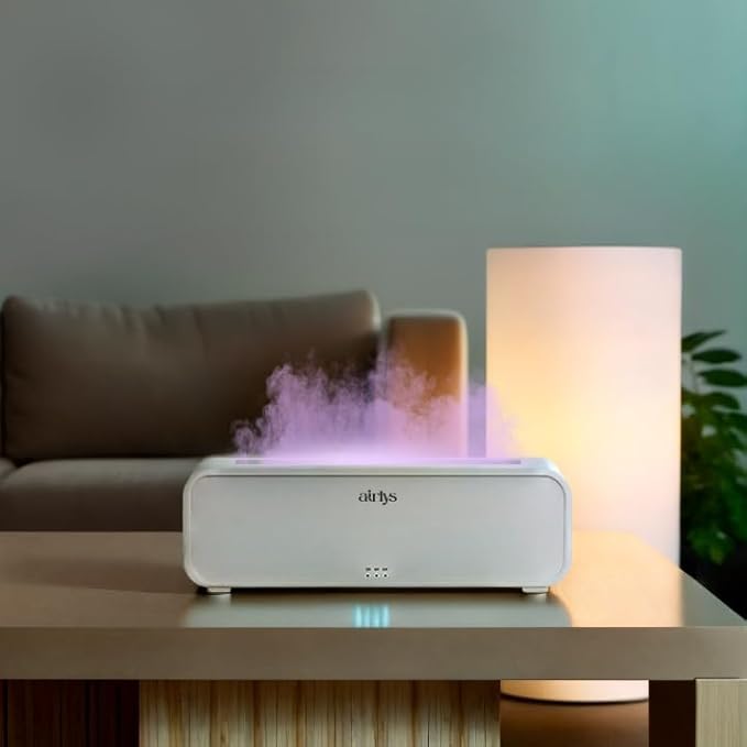 Dynamic Flame Aroma Humidifier with LED Light(15ML)