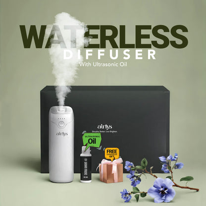 Tower white diffuser With 120ML Ultrasonic Oil