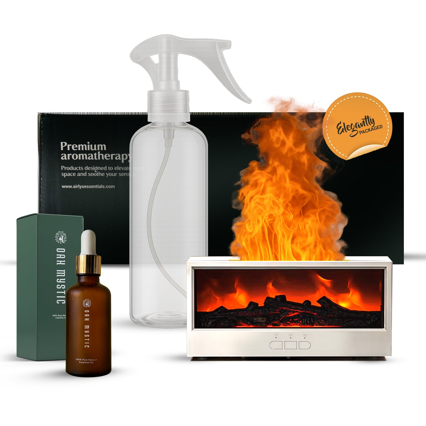 Airlys Fireplace Diffuser With 15ML Aroma Essential Oil