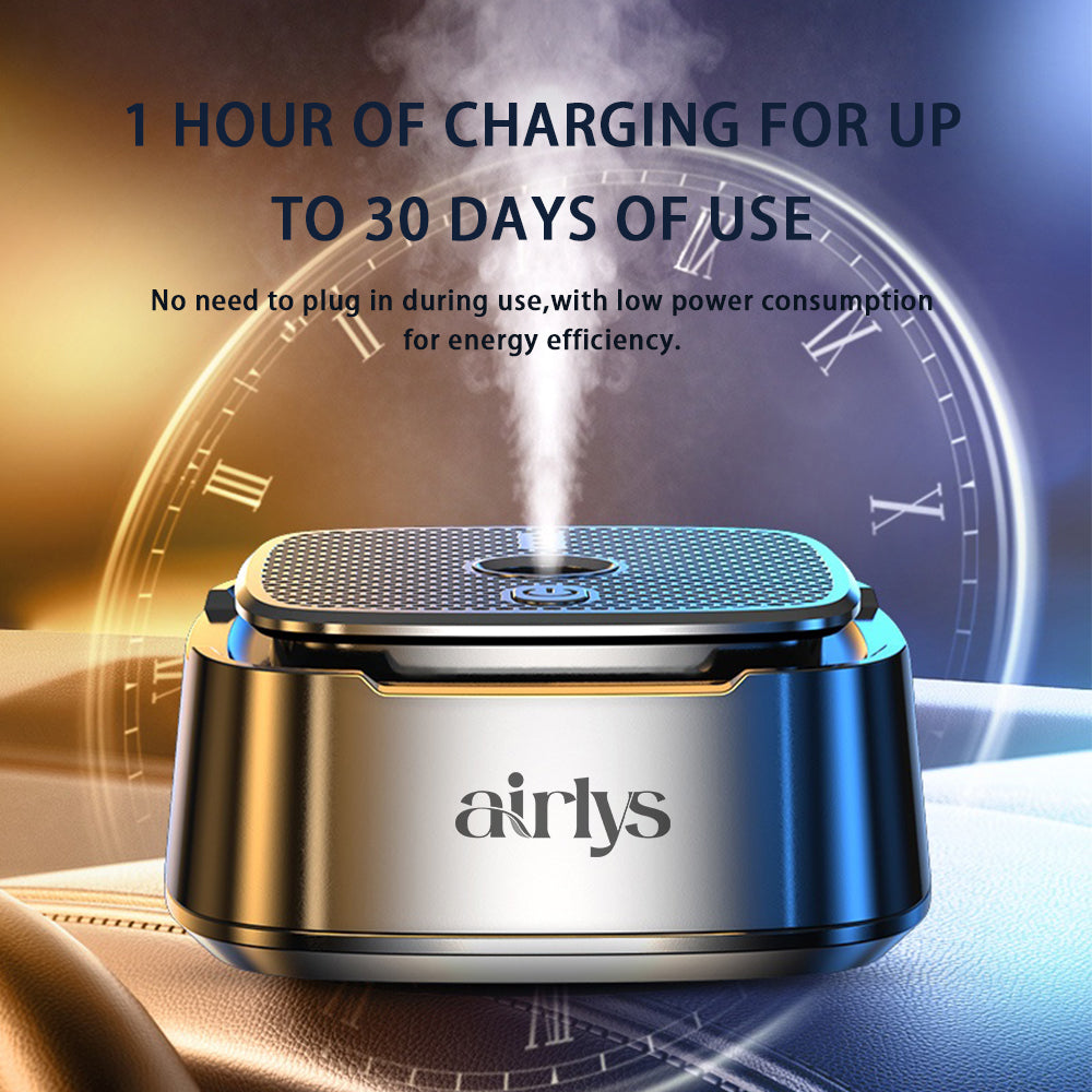 Ultrasonic Smart Aromatherapy Machine – Portable Car Diffuser
