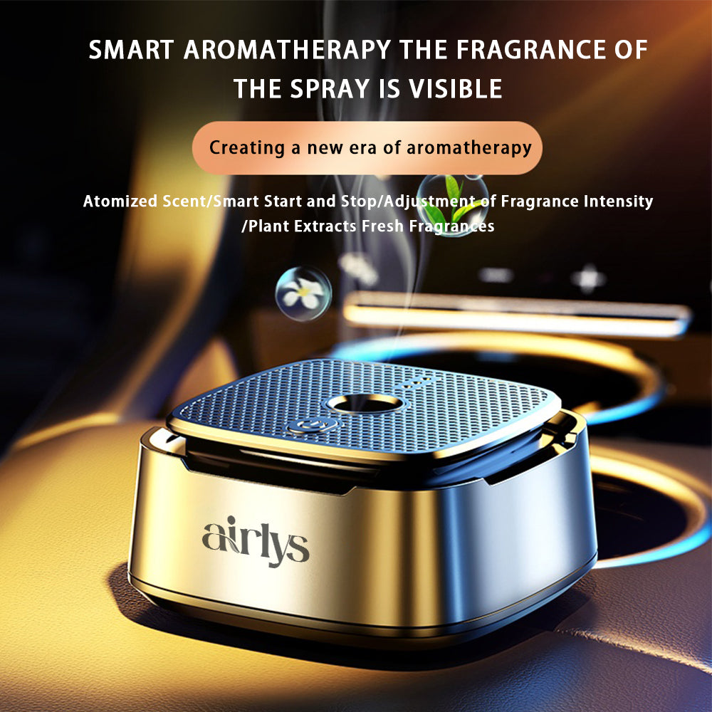 Ultrasonic Smart Aromatherapy Machine – Portable Car Diffuser