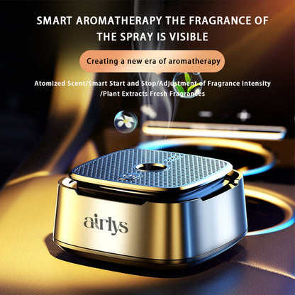 Ultrasonic Smart Aromatherapy Machine – Portable Car Diffuser