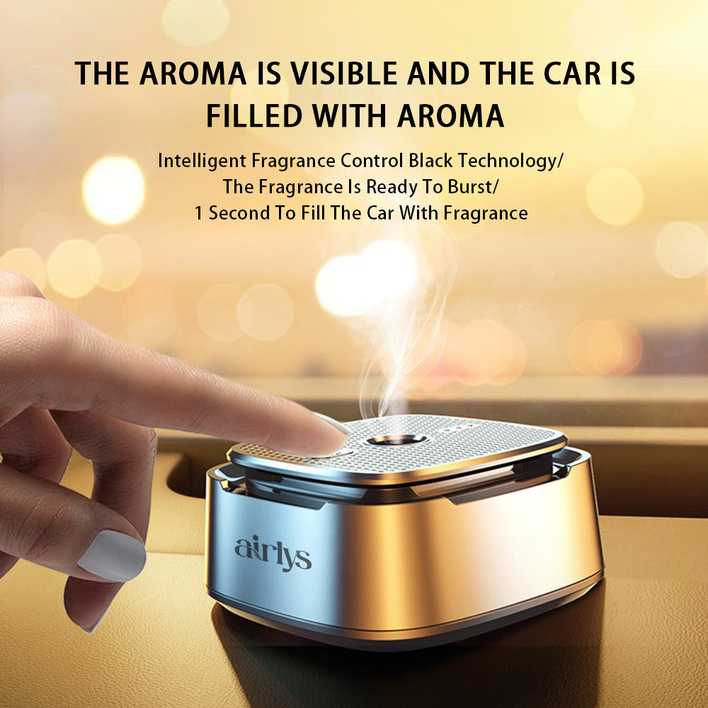 Ultrasonic Smart Aromatherapy Machine – Portable Car Diffuser