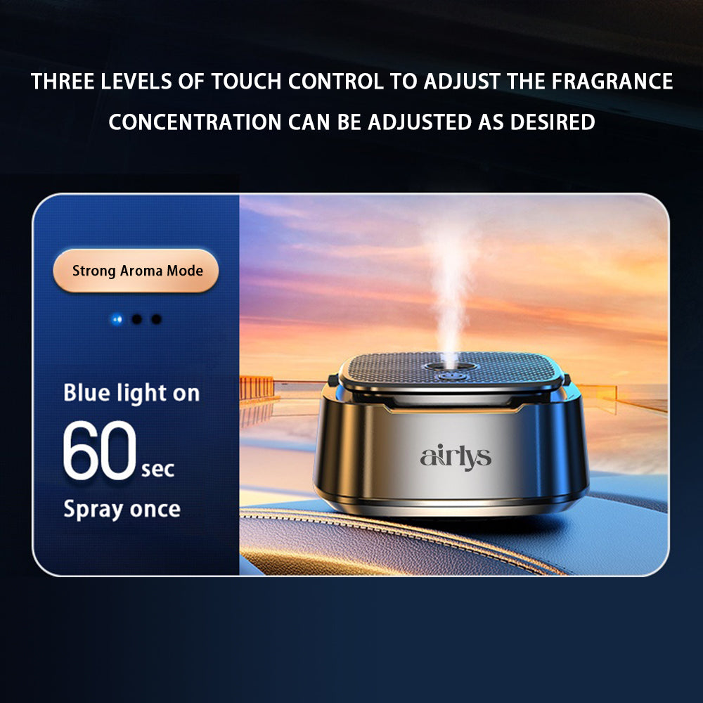 Ultrasonic Smart Aromatherapy Machine – Portable Car Diffuser