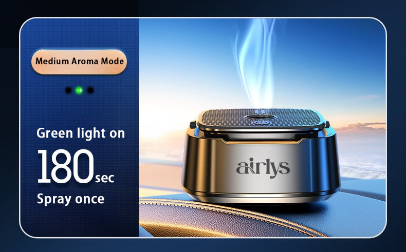 Ultrasonic Smart Aromatherapy Machine – Portable Car Diffuser