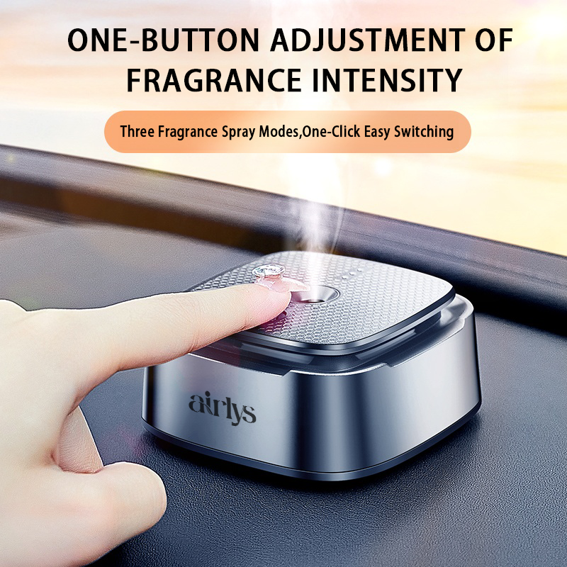 Ultrasonic Smart Aromatherapy Machine – Portable Car Diffuser