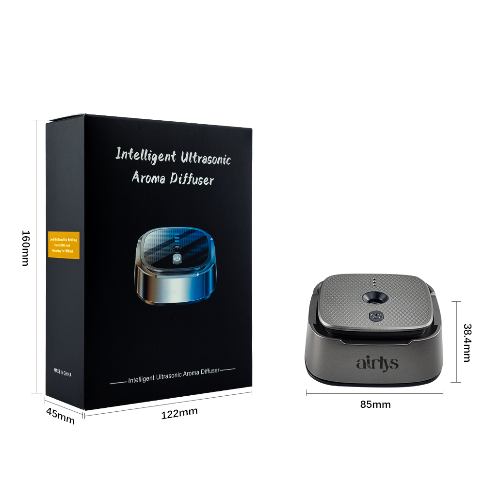 Ultrasonic Smart Aromatherapy Machine – Portable Car Diffuser