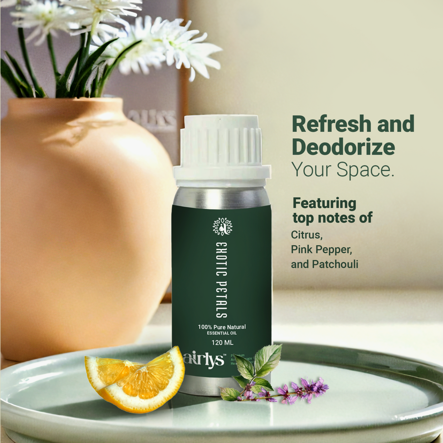 ULTRASONIC EXOTIC PETALS 120ML OIL