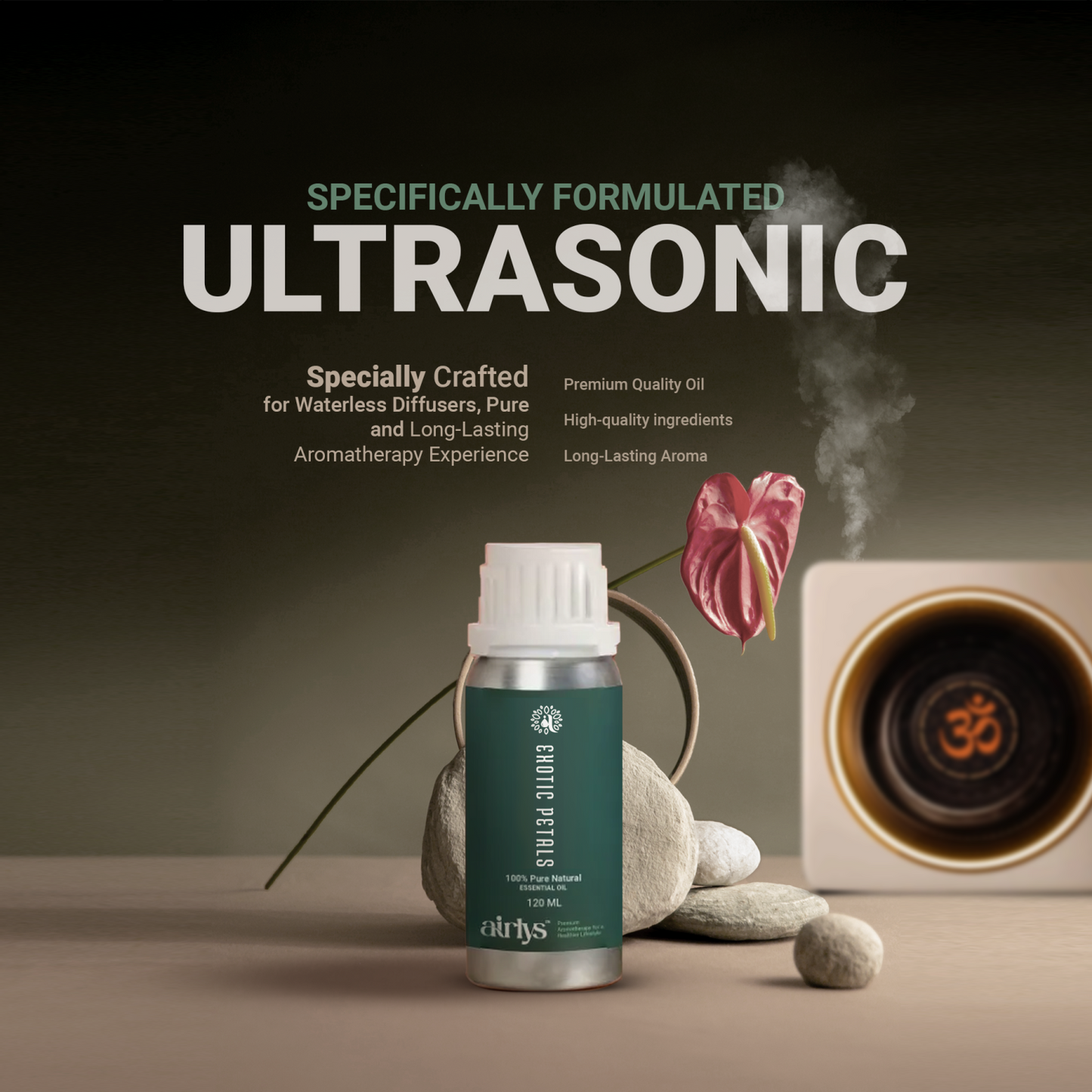 ULTRASONIC EXOTIC PETALS 120ML OIL