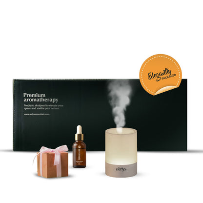 Cool Mist Ultrasonic Mini Diffuser with 15ML Essential Oil