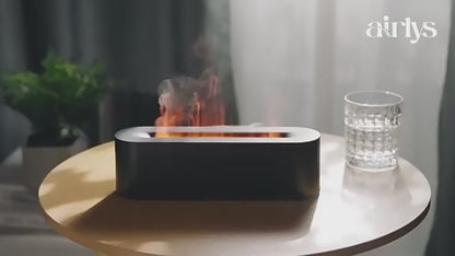 Flame Humidifier Diffuser With 15ML Oil